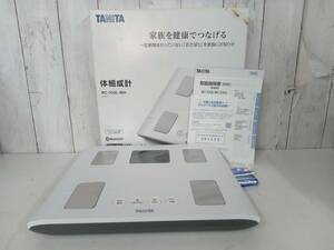 【未使用品】タニタ 体組成計 BC-333L-WH 2021年製