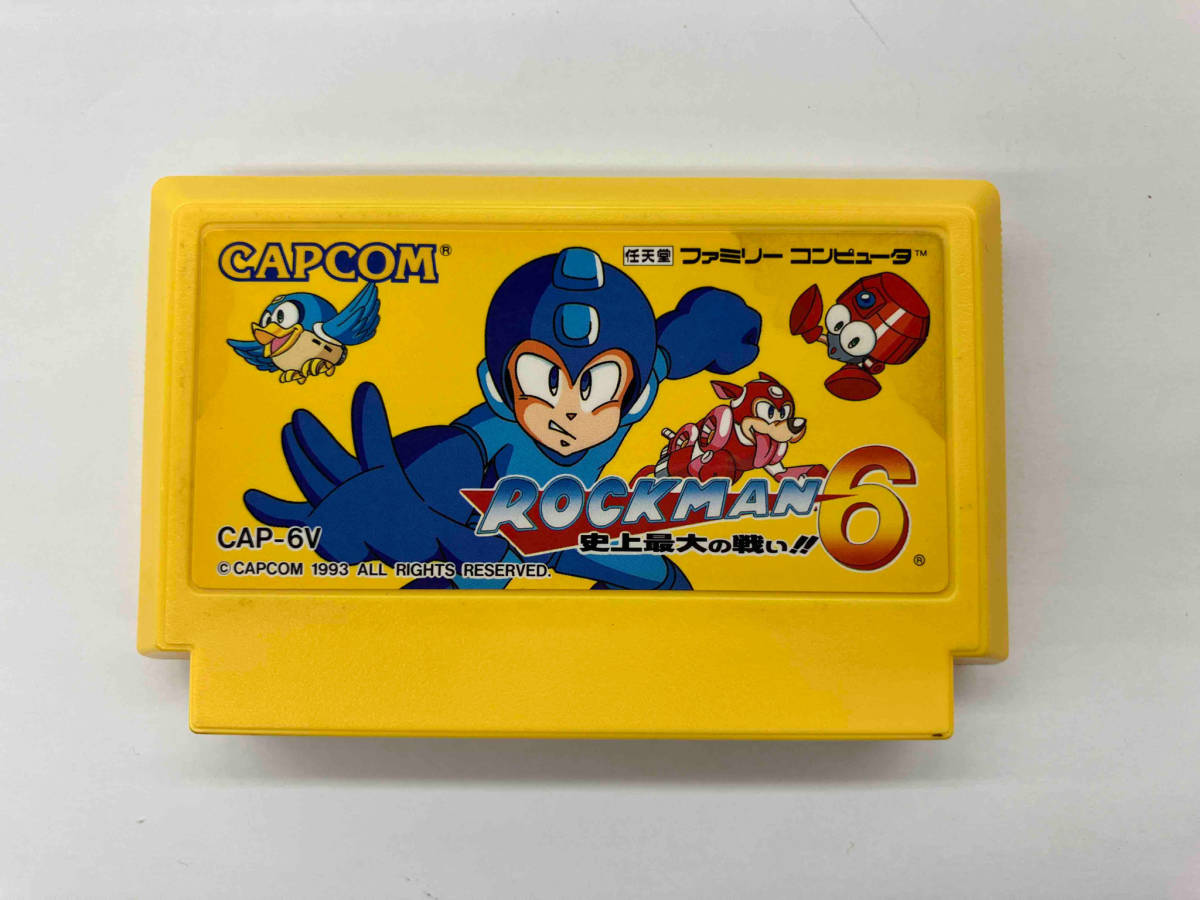 ヤフオク! ロックマン6 ファミコンの落札相場・落札価格