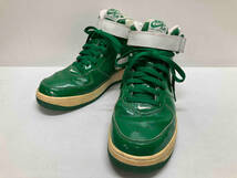 NIKE ナイキAIR FORCE 1 MID 313643-311 ハイカットスニーカー メンズ 28.0cm US10 グリーン×ホワイト_画像1