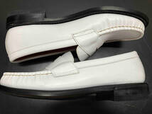 REGAL Shoe＆Co. リーガルシューアンドコー コインローファー 本革 レディース 24.0cm ホワイト_画像7