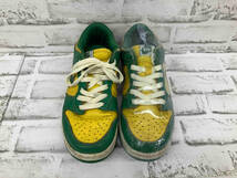 NIKE ナイキ DUNK LOW ダンク ロー ブラジル PINE GREEN-VARSITY MAIZE 624035 331 パイングリーン バーシティメイズ 25.5cm_画像2