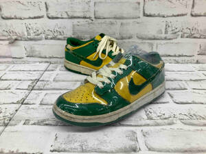 NIKE ナイキ DUNK LOW ダンク ロー ブラジル PINE GREEN-VARSITY MAIZE 624035 331 パイングリーン バーシティメイズ 25.5cm