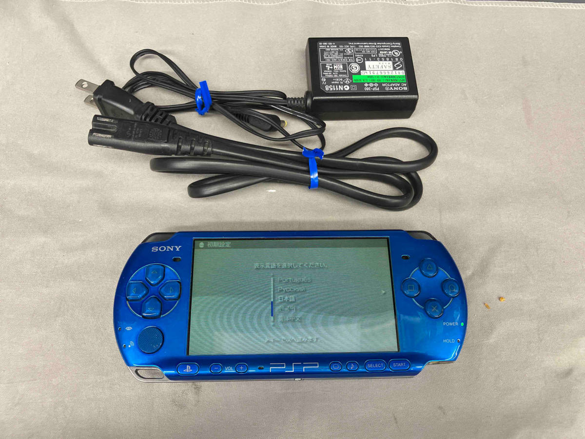 SIE PSP プレイステーション・ポータブル バイブラント・ブルー PSP