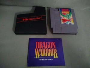 ジャンク DRAGON WARRIOR ドラゴンクエスト北米版　ドラクエ　Nintendo Entertainment System NES 取扱説明書付き　海外版ファミコン