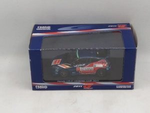 現状品 EBBRO 1/43 Honda CR-Z LEGEND CUP 2011 set D METALLIC BLUE エブロ