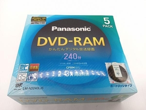 未開封品 Panasonic DVD-RAM 5パック 240分 LM-AD140LJ5