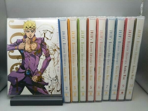 【※※※】[全10巻セット]ジョジョの奇妙な冒険 黄金の風 Vol.1~10(初回仕様版)(Blu-ray Disc)