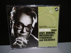ジャンク アルフレッド・ブレンデル CD リスト・ブラームス・ムソルグスキー・ストラヴィンスキー・バラキレフ ピアノ名曲集　傷有り