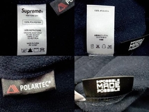 Supreme 16AW/Classic Logo Polartec Fleece Pant フリースロングパンツ ネイビー Mサイズ 店舗受取可_画像8