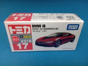 未開封品 トミカ No.17 BMW i8(初回特別仕様) 赤箱 ロゴ白字 ベトナム製 タカラトミー