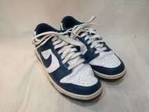 NIKE DUNK LOW RETRO NAVY×WHITE ナイキ ダンク ロー レトロネイビー×ホワイト サイズ25cm DD1391 400 店舗受取可_画像1