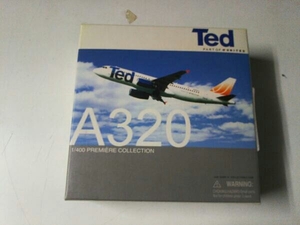 1/400 A320 Ted PART OF UNITED N495UA Dragon wings No.55639