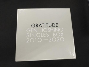星野源 CD Gen Hoshino Singles Box 'GRATITUDE'(12CD+10DVD+Blu-ray Disc)