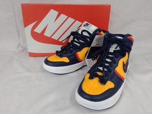 WMNS DUNK HIGH REBEL "VARSITY MAIZE" DH3718-701 （バーシティメイズ/ユニバーシティレッド/ホワイト/ミッドナイトネイビー）