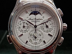 【TENSHODO】GN-4-9 腕周り19cm 6770-T003702 グランドコンプリケーション 腕時計 中古