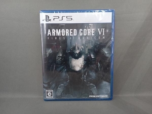 未開封品 PS5 ARMORED CORE FIRES OF RUBICON