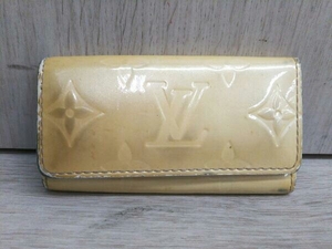 LOUIS VUITTON ルイヴィトン モノグラム・ヴェルニ ミュルティクレ4 CA0017 M91360 4連キーケース ブランド小物