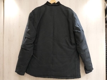 冬 Carhartt カーハート LOOSE FIT FIRM DUCK INSULATED TRADITIONAL COAT US企画 C003 キルティングライナー M ブラック_画像2