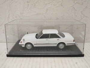 トヨタ　チェイサー アバンテ ツインカム 24 1982 白　国産名車コレクション　Hachette アシェット 1/43