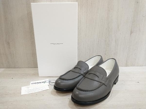  прекрасный товар через год TOSHINOSKE TAKEGAHARAto инструмент для проволоки sketakega - la Loafer BEAUTIFUL SHOES 24.5cm серый 