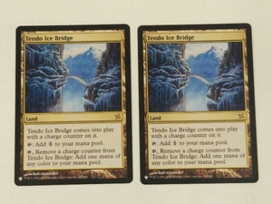 MTG　英語版　2枚セット　Tendo Ice Bridge 165/165