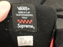 Supreme シュプリーム／Vans Skate Speed／スニーカー／ブラック／サイズ28 店舗受取可_画像7