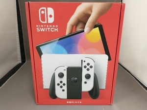 【動作確認・初期化済】 Nintendo Switch (有機ELモデル) Joy-Con(L)/(R) ホワイト (HEGSKAAAA)