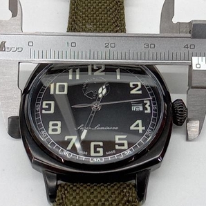 HUNTING WORLD ハンティング・ワールド HW-921 電池式 クォーツ デイト ブラック SWISS MADE メンズ腕時計 店舗受取可の画像5