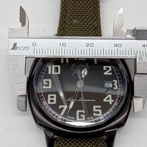 HUNTING WORLD ハンティング・ワールド HW-921 電池式 クォーツ デイト ブラック SWISS MADE メンズ腕時計 店舗受取可の画像6