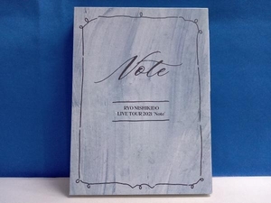 DVD 錦戸亮 LIVE TOUR 2021 'Note'(特別仕様版/DVD2枚組)