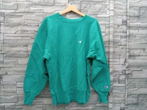 champion グリーン Champion(チャンピオン)／REVERSE WEAVE／(緑)／90s／スウェット／Lサイズ