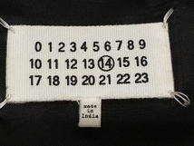 Maison Margiela メゾンマルジェラ 17AW レザースポーツジャケット サイズ表記44 ブラック メンズ通年_画像4