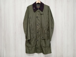 BARBOUR バブアーコートSIZE36 Ｓサイズ ナイロン 薄手 カーキー