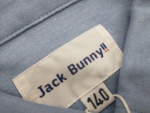 Jack Bunny キッズポロシャツ/ 140cm/ ブルー/ 未使用品_画像3
