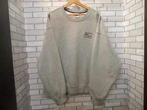 NIKE STUSSY ナイキ CT4311-063 NRG BR CREW FLEECE スウェット グレー XLサイズ