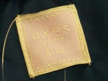 【タグあり】axes アクシーズ フェミニン中綿コート TH442X01KO ネイビー系 子供服 女の子 キッズ 150cm_画像4