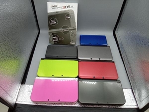 ジャンク ☆　newニンテンドー3DS LL 等本体8台セット　new3DSLL　4台　3DSLL 2台 など