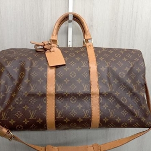 LOUIS VUITTON モノグラム VI0994 キーポル・バンドリエール50 2way ボストンバッグ M41416 ショルダー パドロック付の画像1