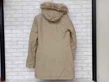 WOOLRICH ウールリッチ ベージュ ダウンコート ファー フーディ レディース S 店舗受取可_画像2