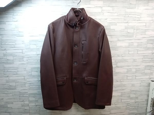 JOSEPH ABBOUD/ジョセフアブート/LWJLNW6803/羊革/ラムレザー/レザーコート/新品タグ付き