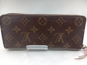 【LOUIS VUITTON】ルイ・ヴィトン モノグラム CA1178 M61298 ポルトフォイユクレマンス ブランド 財布 レディース 中古