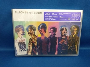 【未開封品】Feel da CITY(通常版)(Blu-ray Disc)　SixTONES【管B】