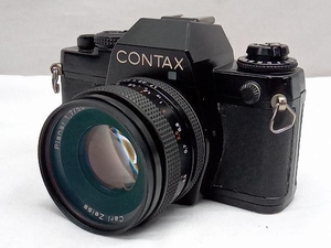 【ジャンク】 CONTAX 139 QUARTZ Planar 1.7/50 T 一眼レフカメラ 交換レンズ コンタックス