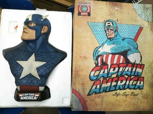 【シリアル付】400105 CAPTAIN AMERICA LIFE-SIZE BUST SIDESHOW COLLECTIBLES キャプテンアメリカ ライフサイズバスト