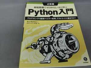 最短距離でゼロからしっかり学ぶPython入門 必修編 エリック・マッテス