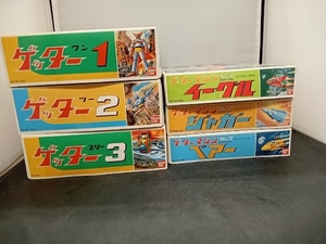 プラモデル BANDAI ゲッターシリーズ プラモデル 6個おまとめセット 写真、商品説明要確認