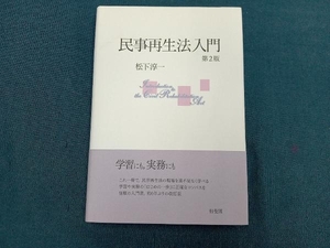 民事再生法入門 （第２版） 松下淳一／著