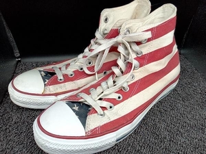 スニーカー CONVERSE コンバース 26.5CM M8437 星条旗 ハイカットスニーカー メンズシューズ