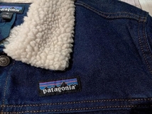 patagonia パタゴニア パイルラインドトラッカージャケット 26520FA21 デニムボアジャケット インディゴ M 店舗受取可_画像6