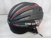 【ケース付き】自転車ヘルメット CASCO カスコ ロードヘルメット スピードエアロ RS バイザーつき サイズL_画像2